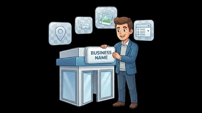 Enter business details