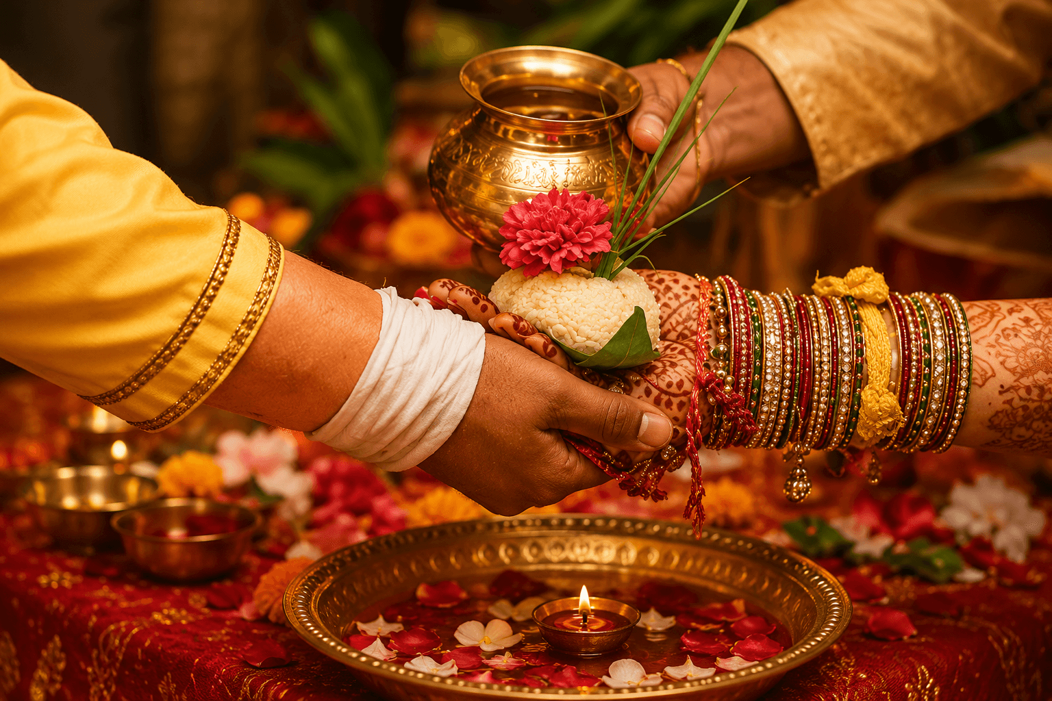 राजस्थानी विवाह परंपरा: 'कन्यावल' का आध्यात्मिक महत्व - Customs and Traditions | Rajpurohit India