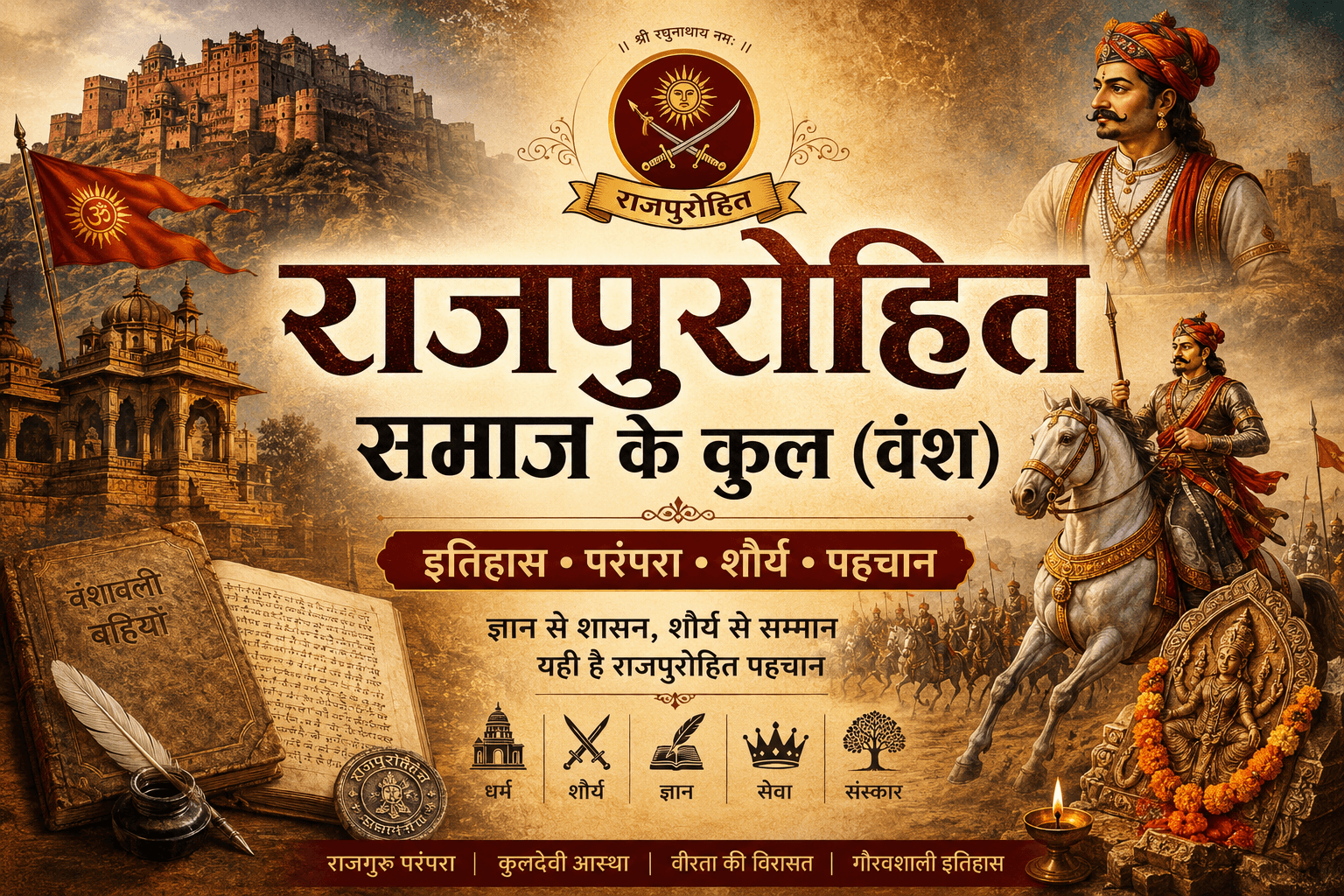 राजपुरोहित समाज के कुल (वंश) - History of Rajpurohit Samaj | Rajpurohit India